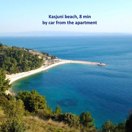 Comfortable Modern Studio With Shaded Patio Split Dış mekan fotoğraf